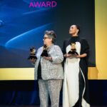 Kat Graham Instagram - Congratulations @knaanstagram on your Grammy Award for “Refugee” Best Song for Social Change at the Special Merit Awards. What an incredible honor to be able to present this to you. From our journey of being label mates (now over 10 years ago!) on A&M records, to having the privilege of being a part of your well deserved recognition. Thank you for using your platform and talents to bring awareness to the plight of refugees. This was an absolute dream come true having my two humanitarian worlds brought together with the @recordingacademy and @refugees. It felt like the deepest confirmation of alignment. So honored to be a part of the UN Refugee Agency and Recording Academy family. Two organizations that work tirelessly to protect, empower and support the world’s most vulnerable. Congratulations K’Naan. May the world see and understand what it means to be a refugee a little more today than they did yesterday. Thank you. 🙏🏽 Los Angeles, California