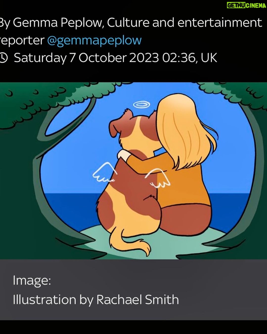 Kate Beckinsale Instagram - Beautiful, must-read article in @skynews this morning about pet loss and grief, by @gemmapeplow, illustration (2nd slide) by @flimsy_kitten. The π to read is in my bios and story. @katebeckinsale #petloss #grief #rainbowbridge #mydog #mycat #dogmom #catmom #dogsofinstagram #catsofinstagram #psychology #clinicalpsychology #dogparents #furmom #petmom #petmemorial #neverforgotten #neverforget #vetmed #veterinarian #veterinarytechnician #vettech #dogsarefamily #petsarefamily #catlover #doglover #animallovers #horselover #heartdog #muttsofinstagram #whorescuedwho London, United Kingdom