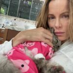Kate Beckinsale Instagram - Embrace joy. Accept grief .Wear feathers. Sing . Do what makes you feel happy even for a moment. Pair grief and sickness and fear with as much life and laughter and celebration as you possibly can. It doesn’t mean you are having some sort of crisis . It means you are choosing life , fiercely. Be brave , and when you don’t feel brave ,listen .Laugh hard, dance hard, cry hard, love hard with those you trust .Spread love when you can. Read.Stay in bed and cry when it’s from all sides and feels like an avalanche . Try not to be mean, or to take on others meanness .People can break. Be kind. Fight with everything you’ve got for your loved ones , and for your own spirit x.