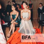 Kate Beckinsale Instagram - Beautiful,delicate,vibrant show from my friend @bachmai. I love your talent and your vulnerable loving heart 🧡 Thank you so much for having me xxx #nyfw@ 📸: @itschristopherthorne