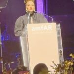 Kate Beckinsale Instagram - So happy to be a co-chair of this year’s @amfar gala, Venezia. As well as getting to see the inspirational @ava receive the Visionary award and the talented @ritaora and @leonalewis perform, @amfar galas are essential to winning the worldwide fight against AIDS. @amfar is dedicated to ending the global AIDS epidemic through innovative research. Since 1985, @amfar has awarded more than $600 million in arants to research teams worldwide . HIV/AIDS remains one of the most serious and deadly public health threats in the world. One person dies of AIDS-related causes every single minute and two others become infected with HIV. So we urgently need a cure. I support @amfar because I want to be a part ot the solution. We can be the generation that brings the HIV epidemic to an end, but we're going to need to work together and to support organizations like @amfar dedicated to finding a cure. We know that we can cure HIV. There have been at least five people cured, but this was through an expensive and risky stem cell transplant. Through our support we will help to fund the research that will deliver a cure that's accessible to all who need it. 💜 #amfarvenezia #cureaids