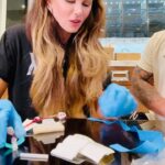 Kate Beckinsale Instagram – Nursing school with @craigminton_ Vol III. Blood dump for high haemoglobin/haemochromatosis. Who’s next ? 🧛‍♀️