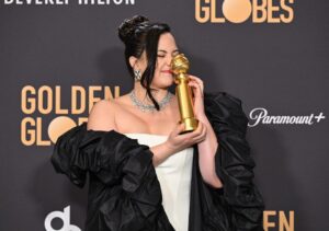 Kate Beckinsale Instagram - Golden globes 2024 start to end @goldenglobes @cbstv
