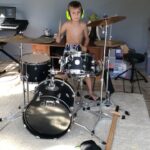Kate Hudson Instagram - Bing is 12 today! My drummer baby. From the first time he played the kick drum, to his smoother pre-teen drumming ways. He plays the drums like he walks through life, sharp, vibrant, caring, dedicated and always perfectly wild and unpredictable! Happy Birthday to my sweet Bing 🎉🎂We love you!