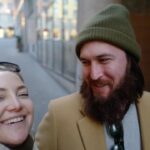 Kate Hudson Instagram - The most loving, pure, honest, sensitive, brilliant, caring man is 37 today! Happiest Birthday to my love, my partner, my man! I’m so grateful we shacked up together, had a baby and decided to be married…when we have time to plan it 😳🥰People wonder what makes love last…I wonder too! I think there’s a lot of factors but this last slide has to definitely be one. Find someone to get weird with and no, this will not be the direction of my album, this is just what happens in our house when there’s day drinking involved….😆 I love you madly @fujikawadanny HAPPY BIRTHDAY 🎉