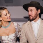 Kate Hudson Instagram - The most loving, pure, honest, sensitive, brilliant, caring man is 37 today! Happiest Birthday to my love, my partner, my man! I’m so grateful we shacked up together, had a baby and decided to be married…when we have time to plan it 😳🥰People wonder what makes love last…I wonder too! I think there’s a lot of factors but this last slide has to definitely be one. Find someone to get weird with and no, this will not be the direction of my album, this is just what happens in our house when there’s day drinking involved….😆 I love you madly @fujikawadanny HAPPY BIRTHDAY 🎉