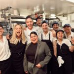 Kate Hudson Instagram - Polenta for breakfast with the Todays Show team and Chef Stefano Secchi to @rezdoranyc for dinner! Thanks for the perfect recommendation and new friends @todayshow 🫶🙌 See u soon ❤️ #gorgeousdinner (there was a lot more food then this but was too happy to remember to take pics 😜)