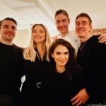 Kate Hudson Instagram - Polenta for breakfast with the Todays Show team and Chef Stefano Secchi to @rezdoranyc for dinner! Thanks for the perfect recommendation and new friends @todayshow 🫶🙌 See u soon ❤️ #gorgeousdinner (there was a lot more food then this but was too happy to remember to take pics 😜)