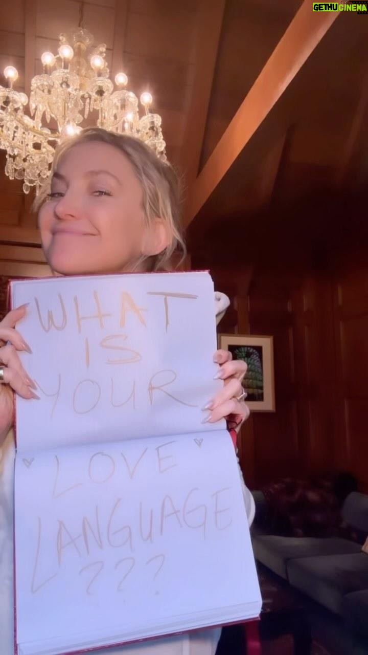 Kate Hudson Instagram - What’s your love language? Let’s talk about it…❤️ Share with me using #talkaboutlove and be sure to stream the song wherever you listen to music. (Link in bio) #valentinesday