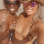 Kate Maxx Instagram – Beach cowgirl 🤠 bikini by the talented @topaz_bikini_ @topazchocolatebooty  #matchy #custombikini #vancity Third Beach, Stanley Park