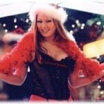 Kate Maxx Instagram - I won’t even tell you how old I was when this was taken. One of my very first gigs ever- modeling lingerie in the window of a store called misbehavn. This store was iconic!!! #missbehavn