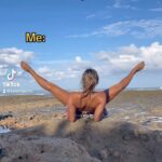 Kate Maxx Instagram - I shall leave this #masterpiece here for you to enjoy #tiktok #lol #humor #couples #relationship #dating #meme #funnyreel #reels #beach #kiss #kissing #lol #florida #celinedion Florida, USA