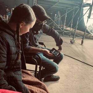 Katelyn Rose Downey Instagram - #TheNun2 in ten pictures 

1. The best @michaelchaves 
2. Our amazing cast & crew 
3. Two of the most talented people, I’m in awe of you both! @taissafarmiga #annapopplewell 🫶🏻 
4. The reason why I spent 4 months drinking honey 🍯
5. No caption needed - love you @stormreid ❤️
6. What my face looked like for majority of filming 😰
7. I swear we were friends in real life @leontine_doncieu 
8. Always your Captain @jonasbloquet 
9. My favourite place 🍫
10.Family 🫶🏻

Thank you @michaelchaves for letting me be your Sophie & for your trust in me. 
@nataliasafran #petersafran for your kindness and support always - @judsonscott for your belief in me - &  @daveneus for listening to my 10,000 questions about movies 😂
@sophiejscottpr for simply being you, France would have been totally diffferent without you. 
Lastly @rosewicksteedcasting thank you for taking a chance on a little Irish kid. 
I am forever grateful for you all!💕