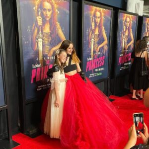 Katelyn Rose Downey Instagram - An amazing evening at the world premiere of #ThePrincess!⚔️
