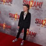 Katelyn Rose Downey Instagram - ⚡️SHAZAM! Fury of the Gods⚡️ Thank you Natalia & Peter #thesafrancompany & @wbpictures for inviting me! #ShazamMovie #worldpremiere🔥 Leicester Square London