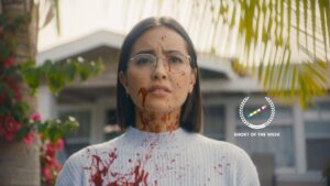 Katherine Hughes Instagram - thank you @shortoftheweek for the kind write up and premiering my first venture into directing - YELLOW BELT FURY 🥋🔥👽 link in bio

cinematographer @christiankleindp 
editor @sdeanhughes 
score @dannyboy_sj & @pavelski2112 
color @edwardsdan 
action design @alfredrocks 
1st AC @good.to.go 
gaffer @nick_weiry 
sound @justindfoxphoto 
art @mattalexchute 
HMU @amyhollierbeauty 

‘sofia’ @make_it_rains 
‘sensei’ @germaninla 
‘mark’ @mattalexchute 

@rukumagai 
@ibcookin 
@irishfrecklegirl

Thanks to @rarebreedswest & The Shaolin American Self Defense Academy
