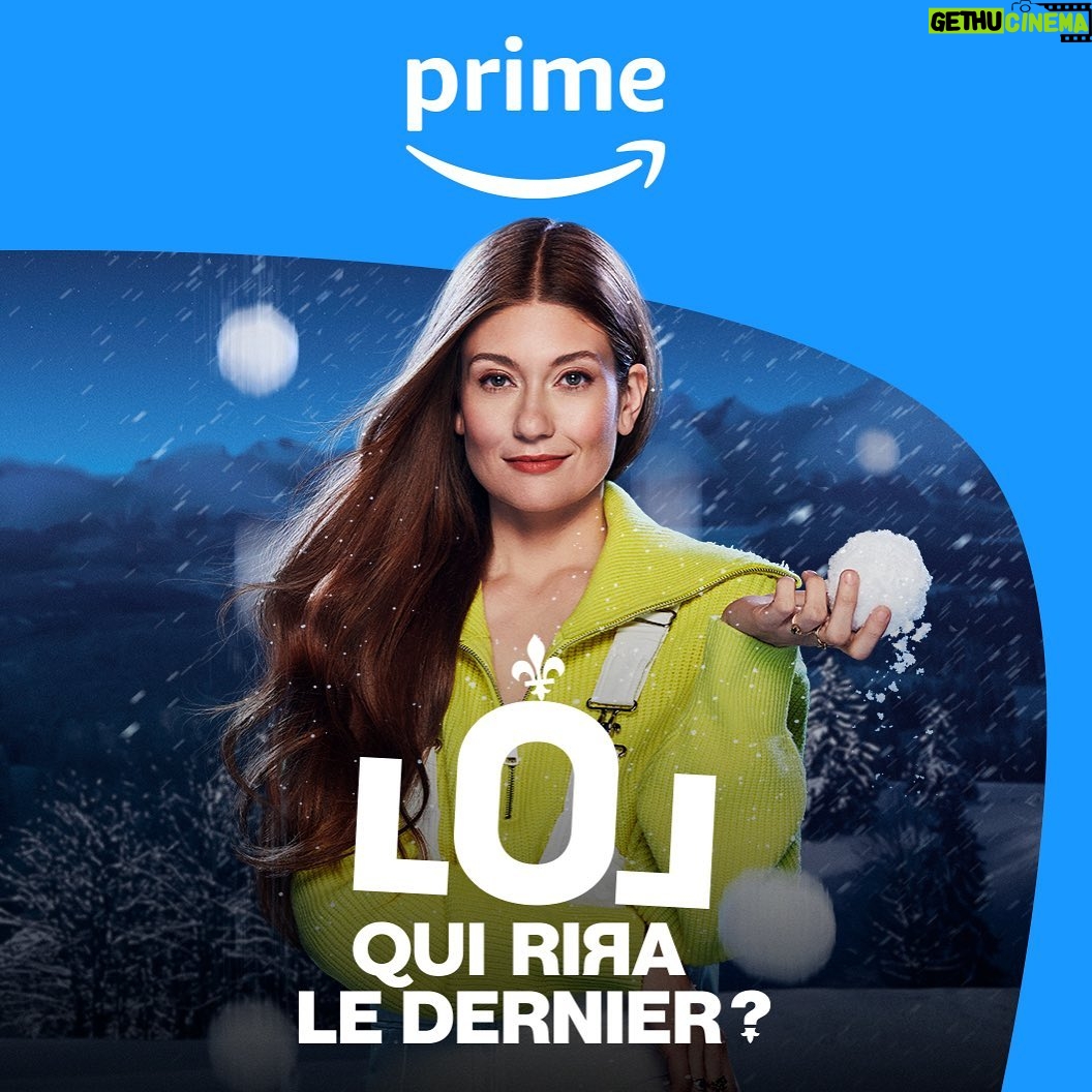Katherine Levac Instagram - Je me souviens de rien mais y me semble que c鈥櫭﹖ait dr么le. @alloprimevideo 馃