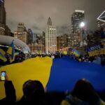 Katheryn Winnick Instagram - People around the world are protesting to stop this unprovoked, unjustified war. We are an independent, loving country and deserve to live in peace. Together We Will Win. Together We Can Stop Russian Aggression. Together We Will Prevail.🇺🇦 Please RT. #standwithukraine #stopwar