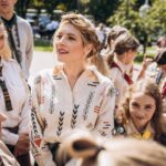 Katheryn Winnick Instagram - So amazing to reunite with my Ukrainian childhood scout group, PLAST. Thank you for such a warm welcome! 💕 Kyiv, Ukraine