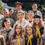 Katheryn Winnick Instagram - So amazing to reunite with my Ukrainian childhood scout group, PLAST. Thank you for such a warm welcome! 💕 Kyiv, Ukraine
