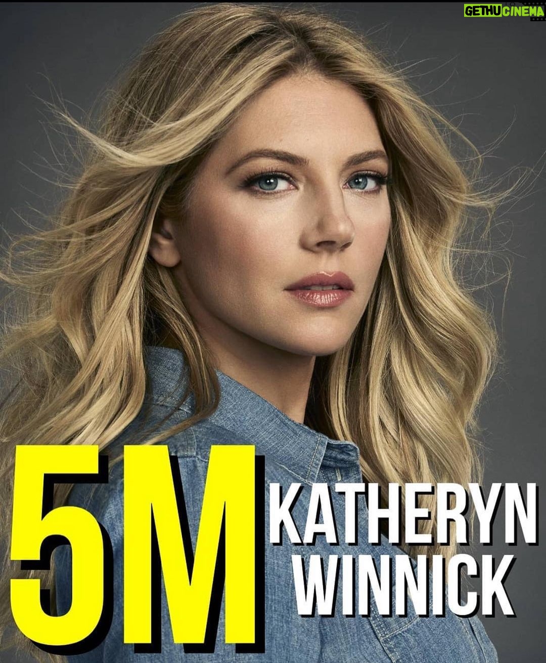 Katheryn Winnick Instagram - WOW! 5 MILLION!!! Thank you to most amazing fans in the world. I feel blessed to share this incredible journey with you. I would not be here without all your love & support. Excited for what’s about to come!!🙏🏻❤️