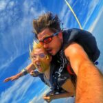 Katheryn Winnick Instagram - Happy Birthday Bommy! Even though you pushed me out of a plane, I still love you. 😘❤️ @slickwinnick