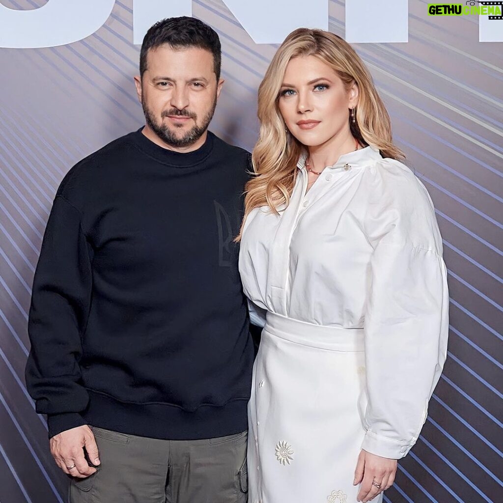Katheryn Winnick Instagram - As a proud Ukrainian, I am honored to be a guest of President Zelenskyy and our partners at UNITED24. This week in Ukraine has changed my life. Stay tuned… 🇺🇦 Kyiv, Ukraine