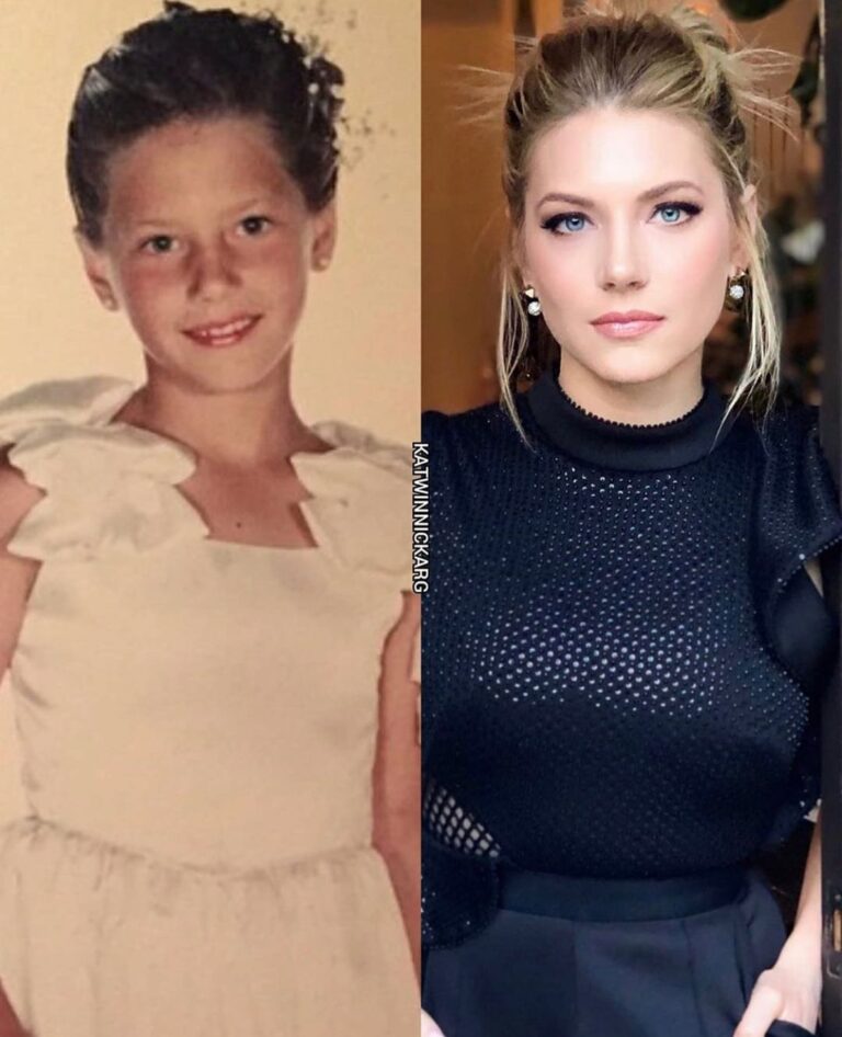 Katheryn Winnick Instagram - Flashback of me at 7yrs old. What a journey it has been! What advice would you give to your younger self?
