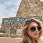 Katheryn Winnick Instagram – Bucket List..next stop, The Dead Sea in Israel ✨ Sea Level point, Dead Sea road