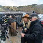 Katheryn Winnick Instagram - Behind the scenes of next week’s directorial debut. Today’s challenge.. How do we hide Into the Badlands set? It’s right behind ours! 🎬 #Director #Vikings