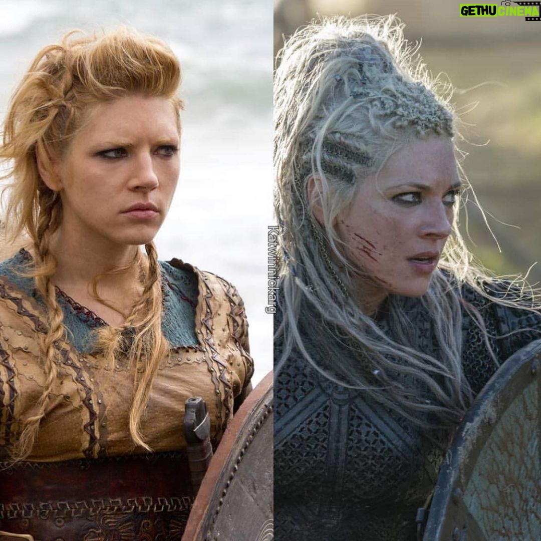 Katheryn Winnick - 399.1K Likes - Lagertha throughout the years. - Season 1 vs Season 6