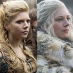 Katheryn Winnick Instagram - Lagertha throughout the years. - Season 1 vs Season 6