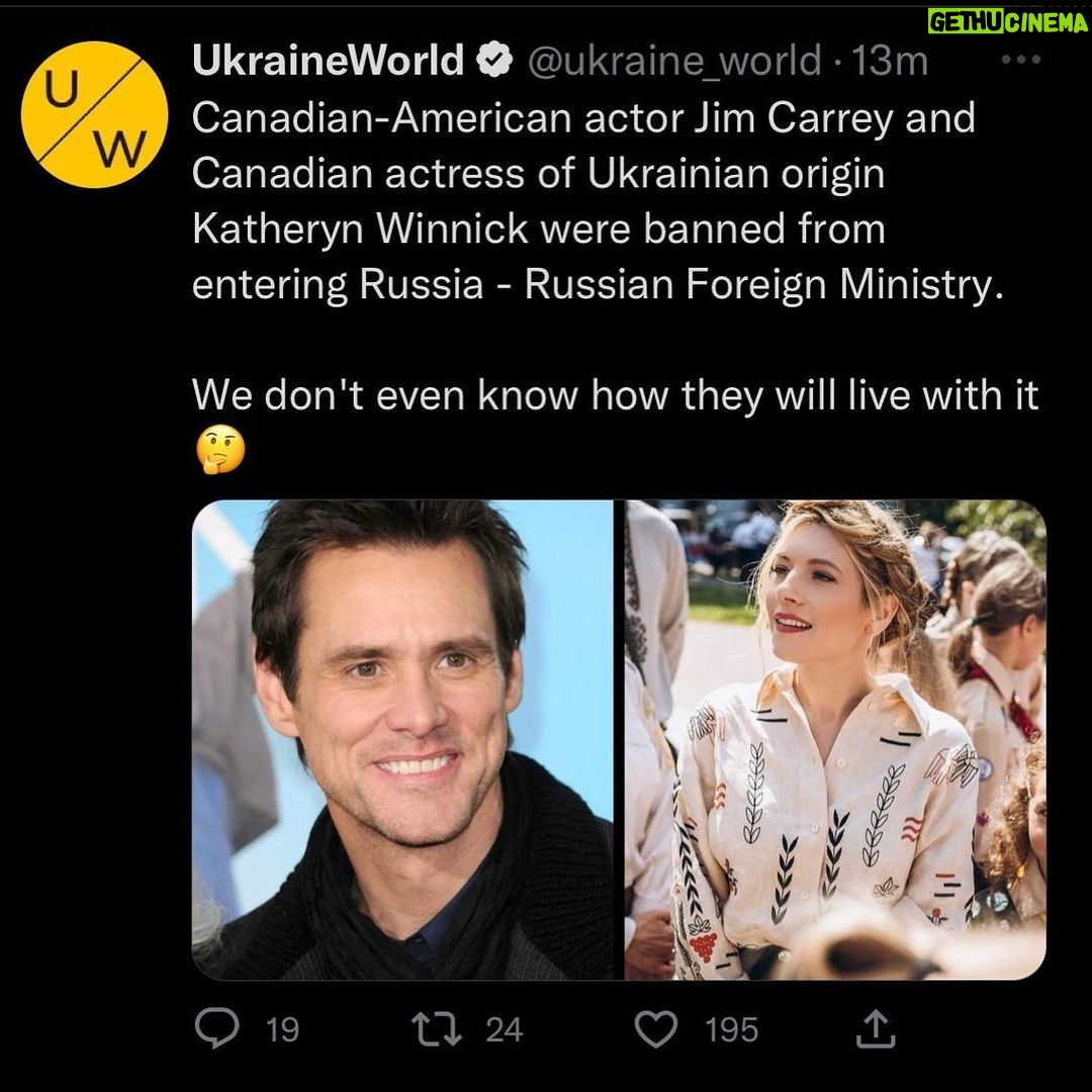 Katheryn Winnick Instagram - Badge of Honor! #standwithukraine🇺🇦