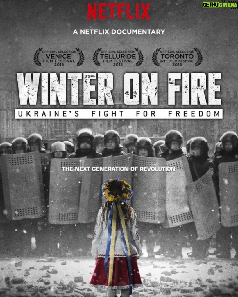 Katheryn Winnick Instagram - Please watch WINTER ON FIRE, Ukraine’s Fight For Freedom. Available free on Netflix. You will understand Ukrainian’s indomitable will for our independence. #standwithukraine🇺🇦