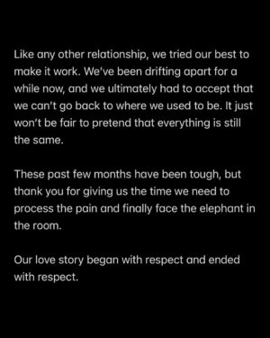 Kathryn Bernardo Instagram - Chapter closed. I hope this finally helps all of us move forward. I won’t be entertaining questions regarding this anymore. Thank you for understanding. 🙏🏼