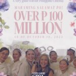 Kathryn Bernardo Instagram - 100 million?!!! You have no idea how much this gives us hope for the Philippine cinema. Thank you so much for all your love and support! 🙏🏻🥹 Congratulations, Team AVGG! 😍