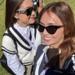 Kathryn Bernardo Instagram - From Manila to Crans Montana real quick! 😋 So happy I get to experience this with you, @maja! 🤍 #Omega #OmegaGolf