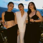 Kathryn Bernardo Instagram - Welcome dinner with the PH crew! 🥂 #omega #OmegaGolf @omegaeuropeanmasters
