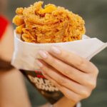 Kathryn Bernardo Instagram - Have you heard the good news? #KFCDoubleDownIsBack! Satisfy your cravings with @kfcphilippines' iconic no-bun and all-meat goodness, available for a limited time only. Because #LegendsEatLegends! 😋