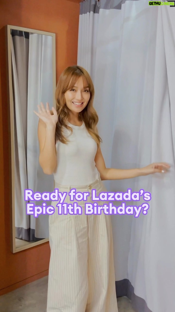 Kathryn Bernardo Instagram - What's your fit for Lazada's EPIC 11th Birthday Sale? β¨ Add to cart now and get ready for our most EPIC celebration on March 3-13! πββοΈ lzd.co/PH11Birthday #LazadaPH11Birthday #KathrynForLazada #LazadaPH #Lazada11Birthday