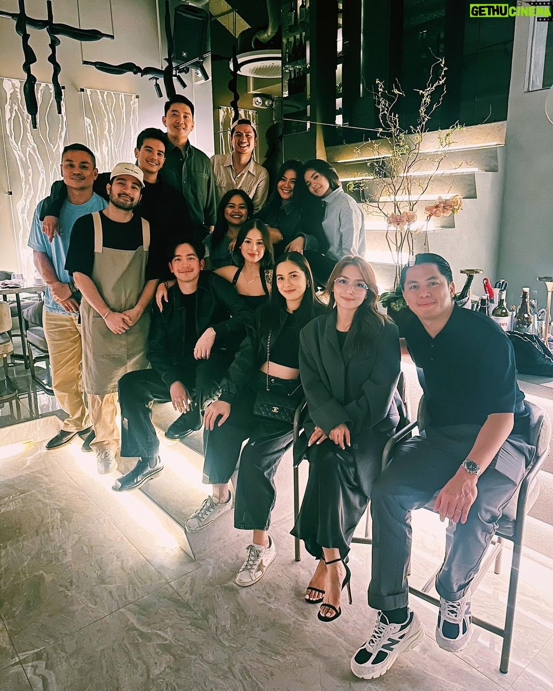Kathryn Bernardo Instagram - Thank you @taupedining for this unforgettable dinner! Still thinking about that 10-course tasting menu paired with the perfect cocktailsā¦š¤ Worth all the calories! Congratulations, @cheffrancistolentino, @flores__francis , @mike_carandang & @rambonunez! š„