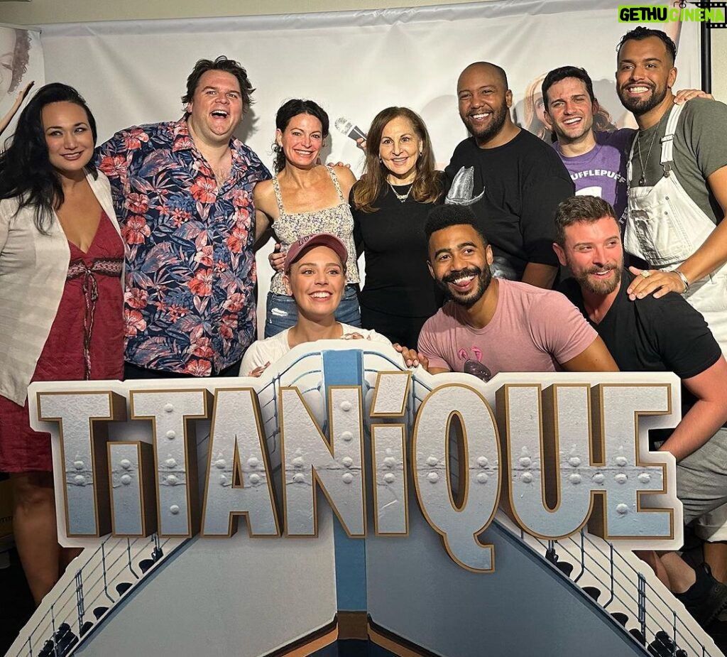 Kathy Najimy Instagram - This show and the entire cast is hilarious! I loved it. Go celine it right now! @titaniquemusical