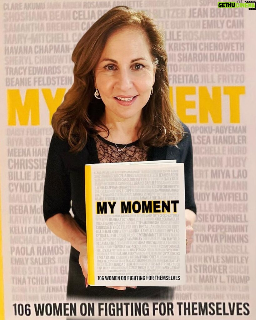 Kathy Najimy Instagram - 106 womxn on fighting for themselves: An honor 2 work on this project @mymomentbook #simonsndschuster