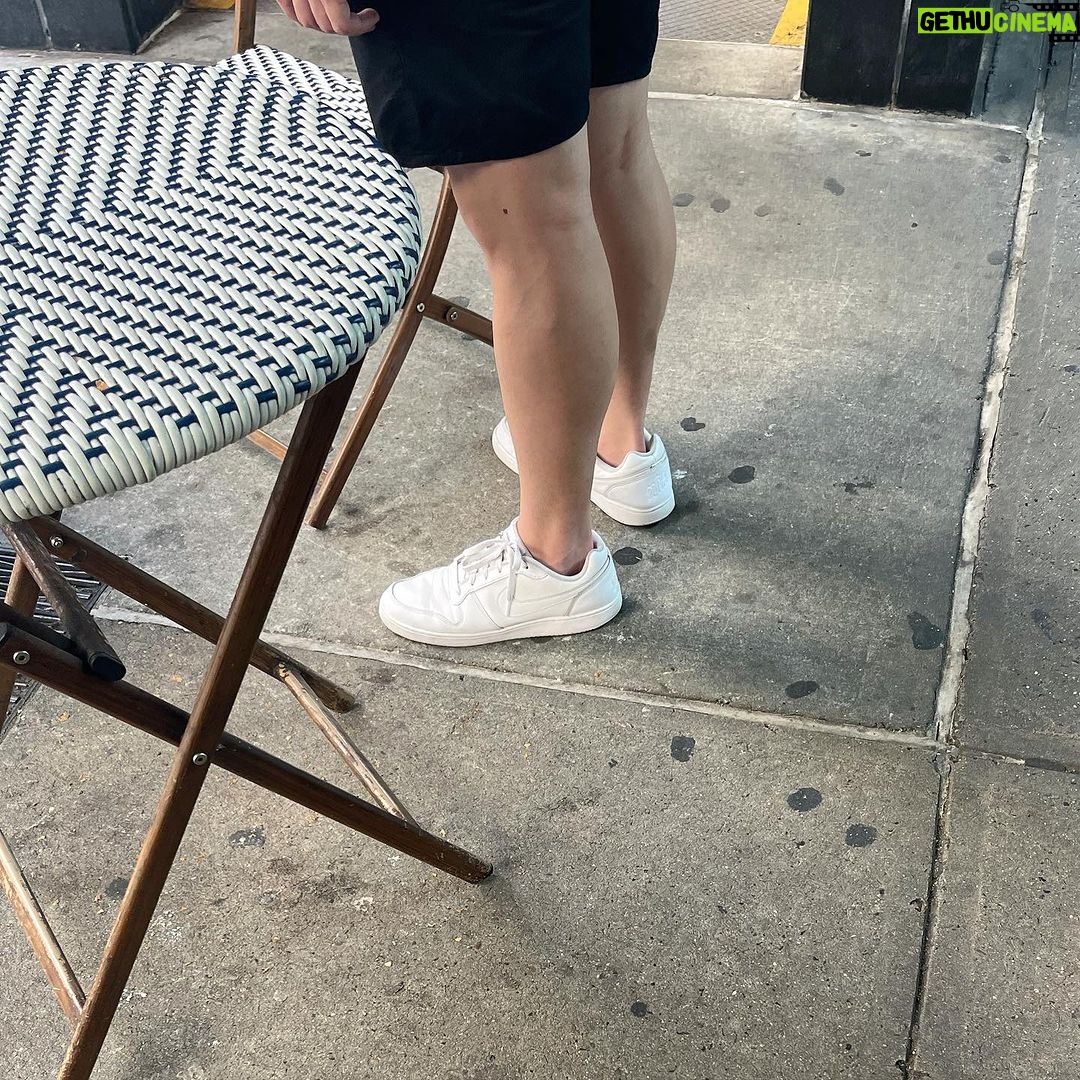 Kathy Najimy Instagram - More from the “White Shoes Diaries”… Still astounded these sneakers stay bright white on the streets in Midtown.