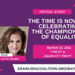 Kathy Najimy Instagram – We’re live right now! @eracoalition