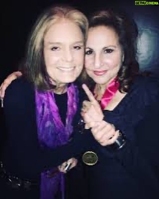 Kathy Najimy Instagram - Happy birthday @gloriasteinem simply the best human ever