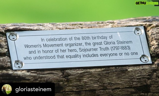 Kathy Najimy Instagram - This surprisingly appeared on my insta feed last night. So freaking honored. I love this human period. @gloriasteinem