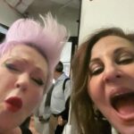 Kathy Najimy Instagram - Unbelievably brilllliant night at @cyndilauper ‘s documentary premiere #letthecanarysing !! This film blew my mind!! I’ve known this extraordinary human, musician, activist for over 35 years and still was BLOWN sideways by the story of her courage, tenacity, talent and HUMANITY! Brave ally, extraordinary performer, song writer, change maker, angel. Find it. 💜