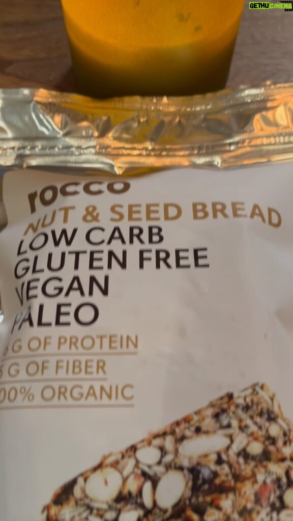 Kathy Najimy Instagram - Thank you @roccodispirito Y’all I eat this delicious gluten free bread every single day. Amazing!