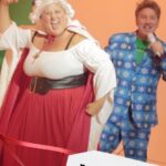 Kathy Najimy Instagram - FINALLY the true facts of Christmas exposed, I love this video! Nothing excites me more than a holiday song that’s also church. I 💜 @bridgeteverett and @murrayhill and my christmas angel husb @thedanband “Mrs. Claus” by Dan Finnerty, Jeremy Ruzumna & David Wilder From HO: A Dan Band Xmas Directed by Jake Honig